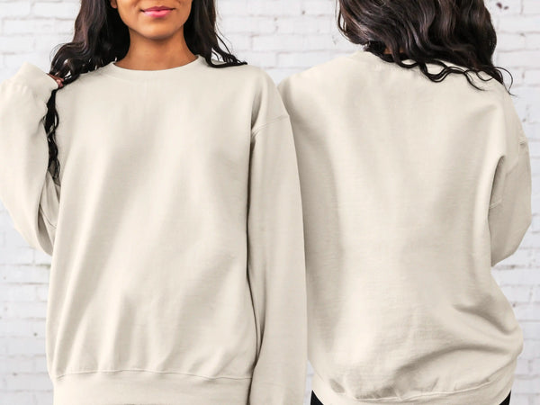 Gildan® 18000 Adult Crewneck Sweatshirt Sand 