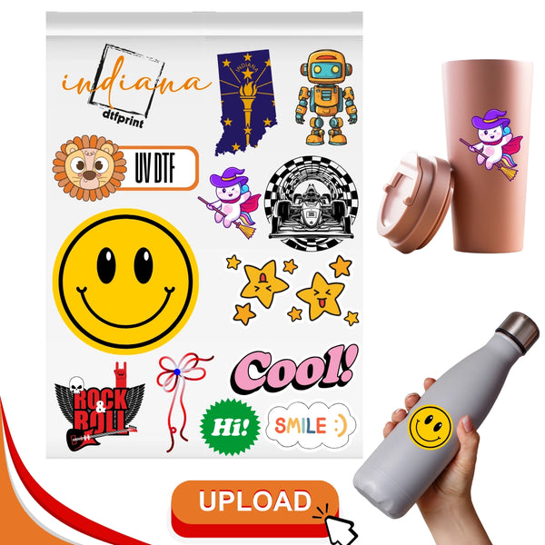 UV DTF Gang Sheet - Upload a Print Ready File